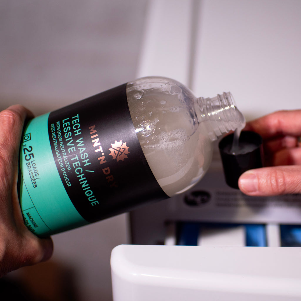 MINT’N DRY Tech Wash – Activewear Detergent & Odor Neutralizer
