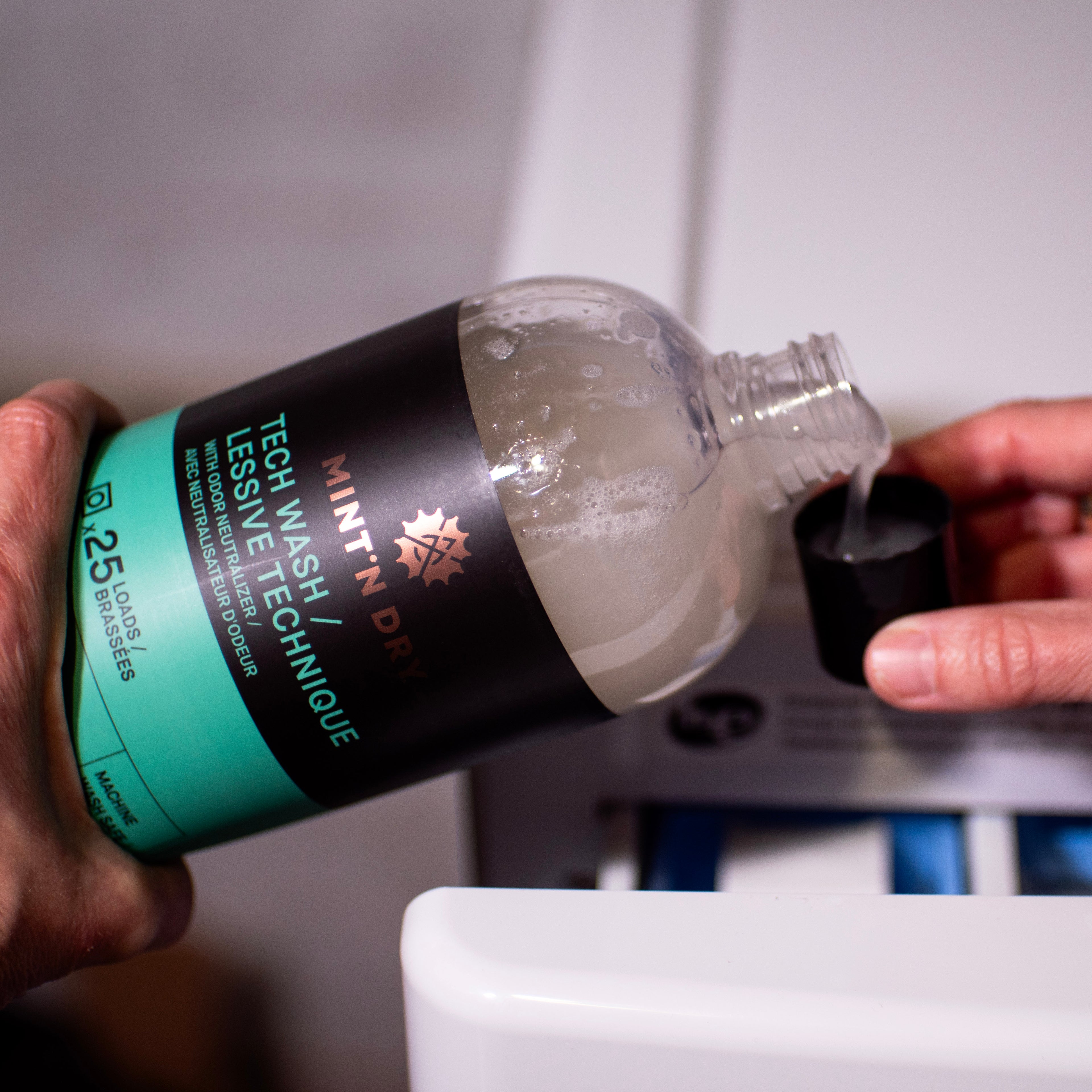 MINT’N DRY Tech Wash – Activewear Detergent & Odor Neutralizer