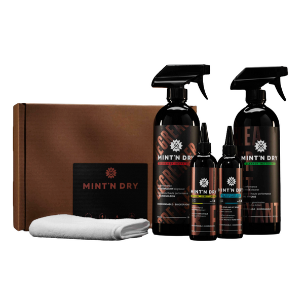 MINT'N DRY HEAVY USER BIKE CARE KIT (This kit available online only)