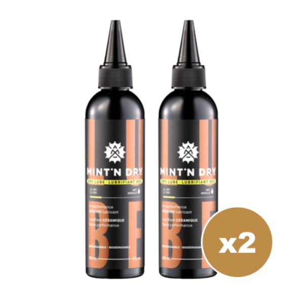 MINT'N DRY BIKE CERAMIC DRY LUBE X2