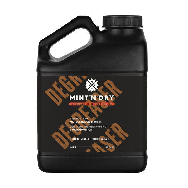 Dégraisseur vélo MINT’N DRY – Nettoyant chaîne et transmission sans rinçage