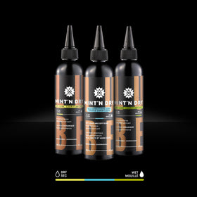 MINT'N DRY CERAMIC BIKE LUBE TRIO (This kit available online only)